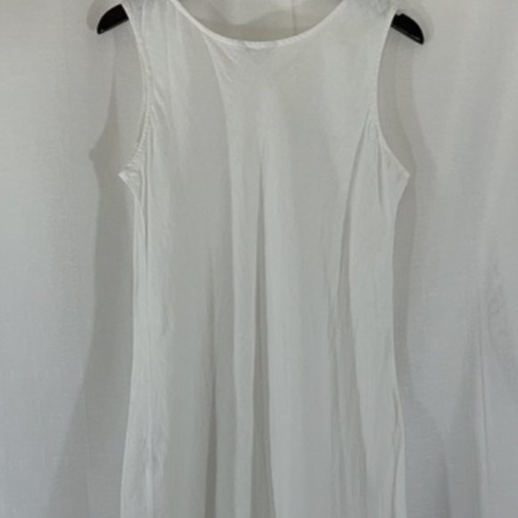 CHALET White Linen Sundress | L - Picture 4 of 9